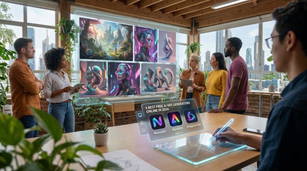 5 Best Free AI Art Generators Online in 2026 