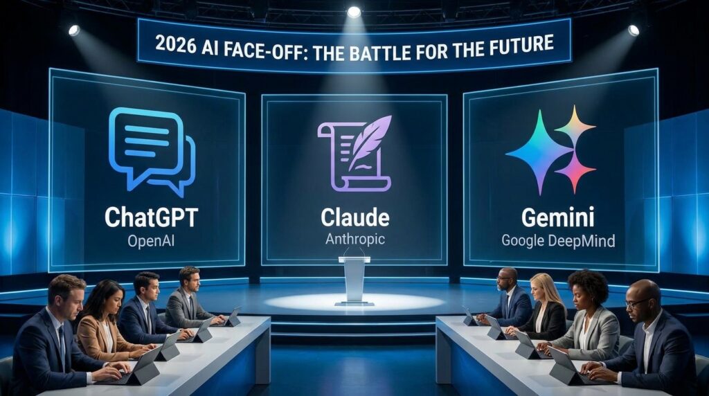 ChatGPT vs Claude vs Gemini: 2026 Face-Off