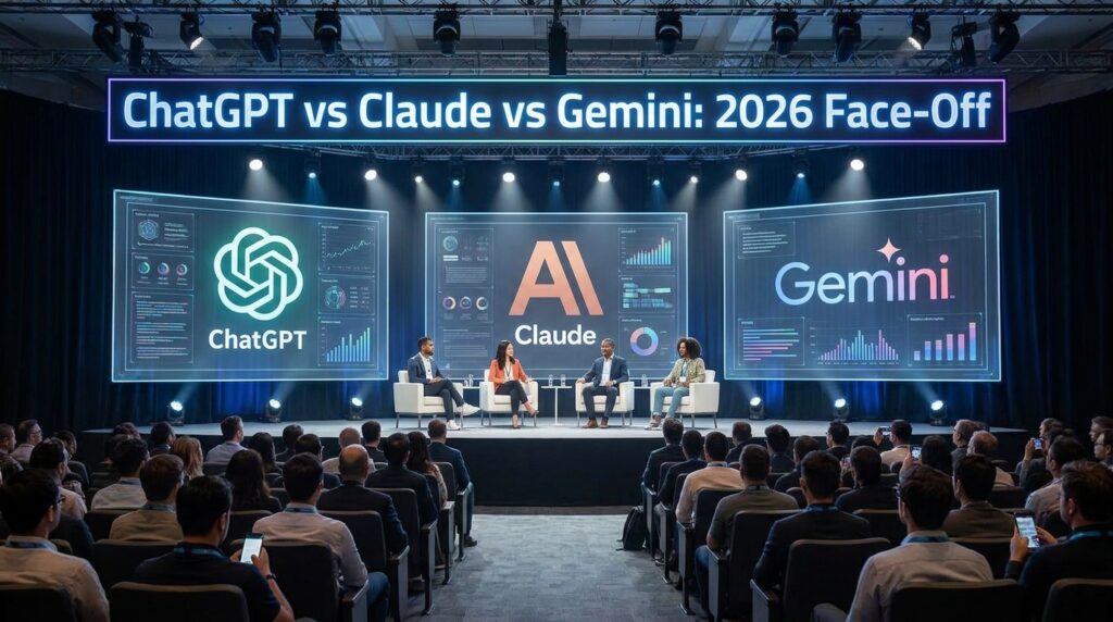 ChatGPT vs Claude vs Gemini: 2026 Face-Off